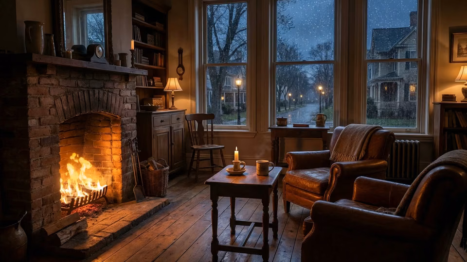 Fireside Room scene preview